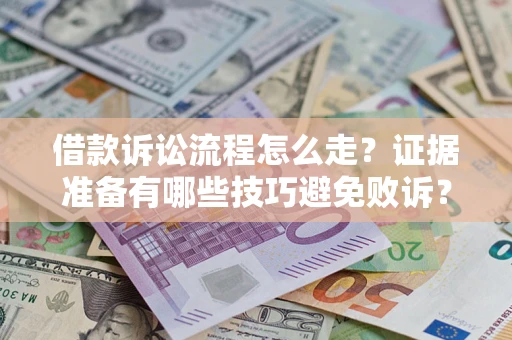 济南借款诉讼流程怎么走？证据准备有哪些技巧避免败诉？