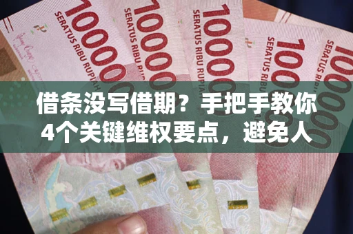 济南借条没写借期？手把手教你4个关键维权要点，避免人财两空