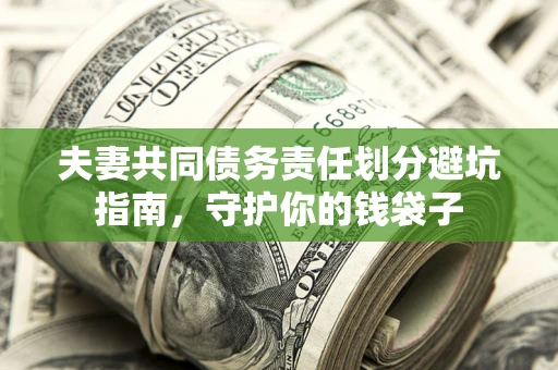 济南夫妻共同债务责任划分避坑指南，守护你的钱袋子