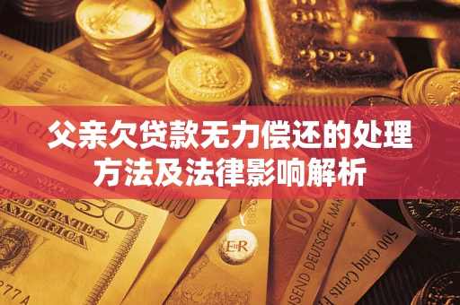 济南父亲欠贷款无力偿还的处理方法及法律影响解析