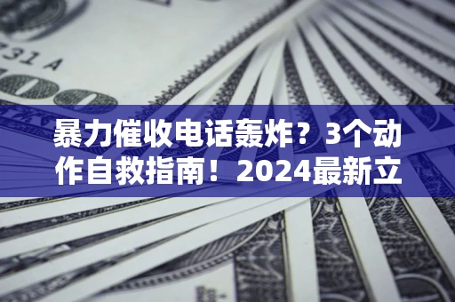 济南暴力催收电话轰炸？3个动作自救指南！2024最新立案标准全解析